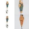 Wooden Craft Fruit Fork And Spoon Set With Childrens Design For Home And Office Use