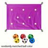 Team Building Throw Ball On Cave Mat Game Set Includes 6 Randomly Colored Balls In 3 ColorsVery Suitable for Team Collaboration