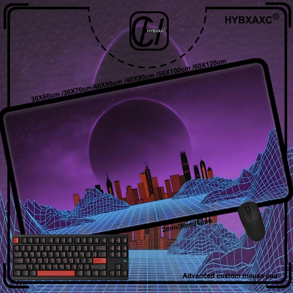

Mouse Pad Cute HD Desk Pad Extended Gaming Keyboard Mats Large 90x40cm XXL Vaporwave Art Gamer Mousepad 600x300x2mm