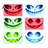 Glowing Window Wall Decorations Glow In The Dark Sticker, Self-adhesive Ghost Face Shape Decals, Waterproof Luminous Decals Halloween PVC Stickers,