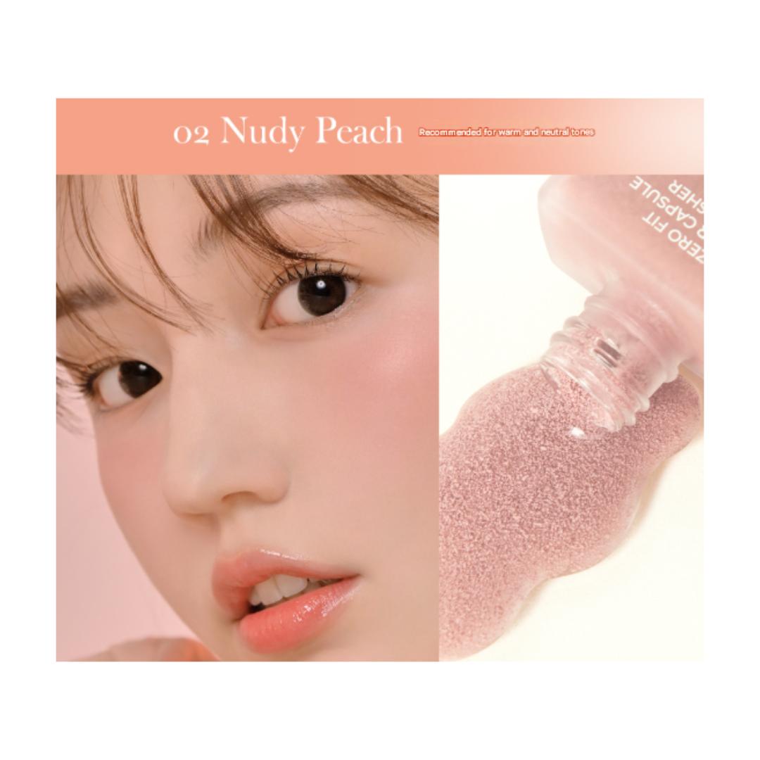 

LIZDA Кремовые румяна Zero Fit Color Capsule 10 мл (3 варианта) #02 Nudy Peach