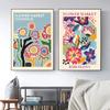 Japan Nordic Abstract Colorful Flower Matisse Posters and Prints Wall Pictures for Living Room Bedroom Cuadros Canvas Painting