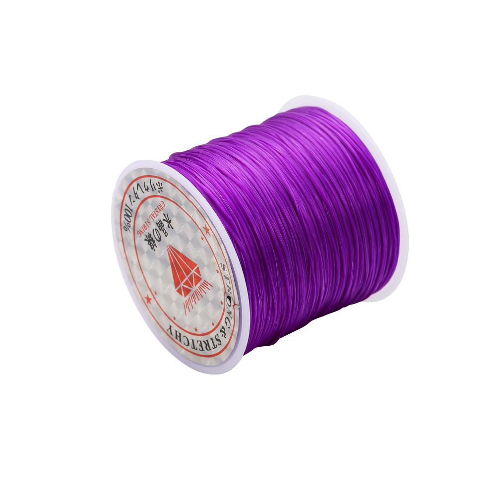 

40 метров/рулон, черный, белый цвет, эластичный шнур для браслета, ожерелья, нейлоновый шнур для бисера, нить, принадлежности для изготовления ювелирных изделий своими руками