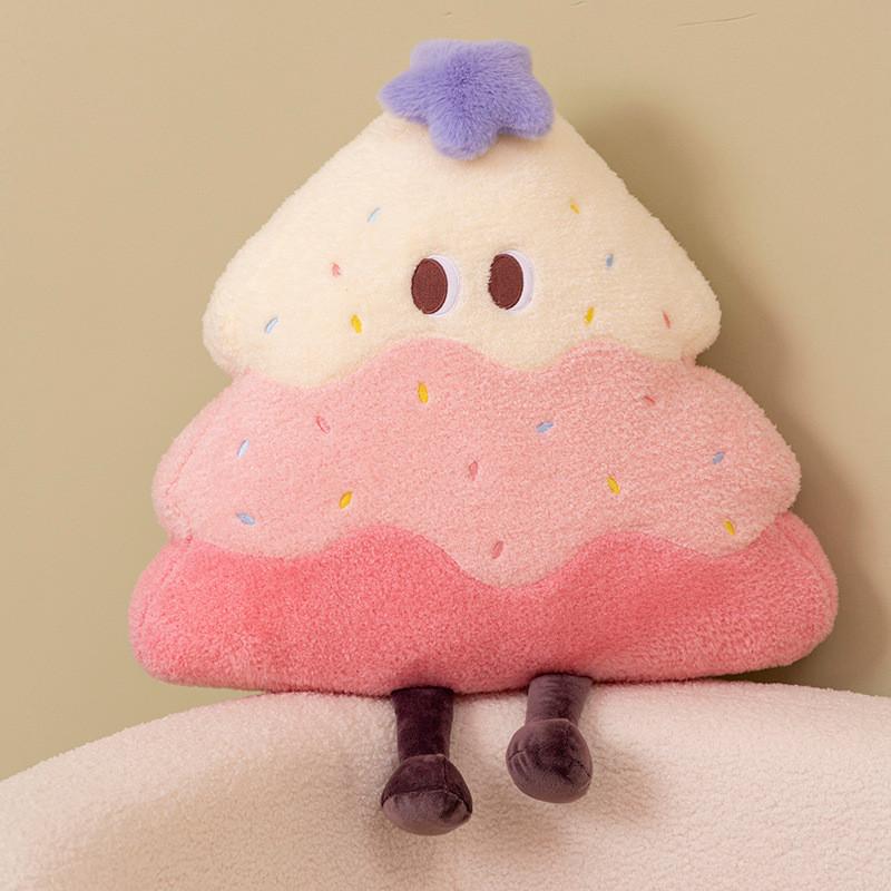 Cartoon Cream Cake Tree Plush Toy Plant Doll Childrens Gift Home Decorations