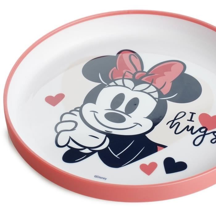 2nd Age Meal Set THERMOBABY MINNIE - Plate + Bowl + Cup + Set of 2 Spoons