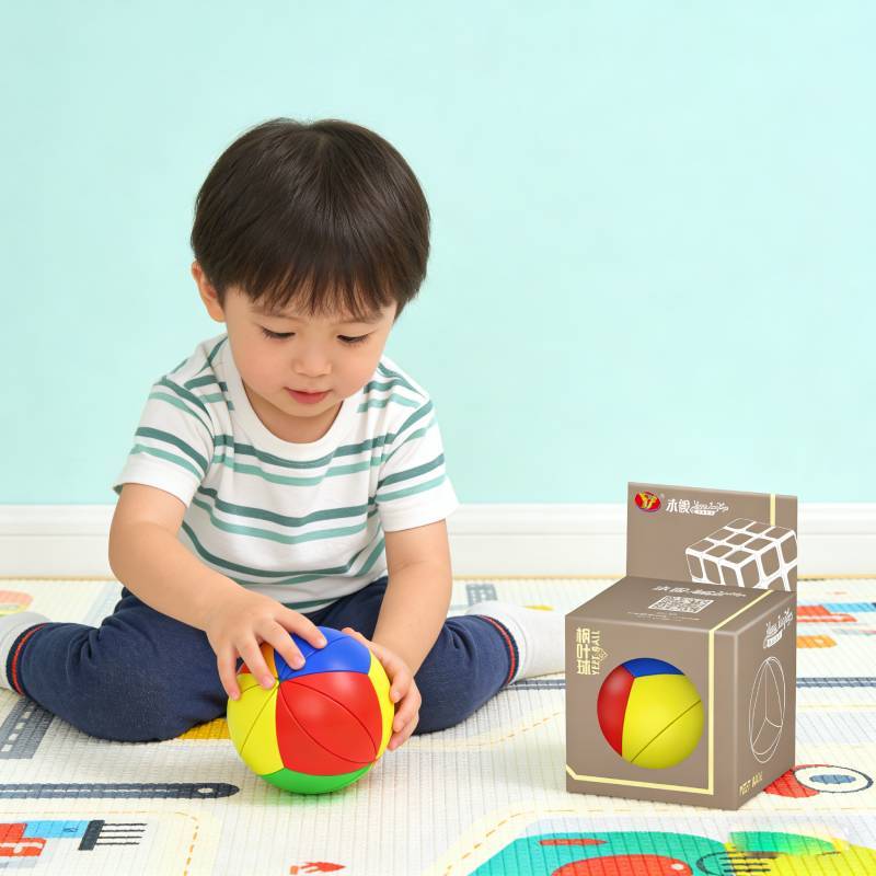 Creative Maple Leaf Sphere Puzzle Toy For Kids Educational Brain Teaser