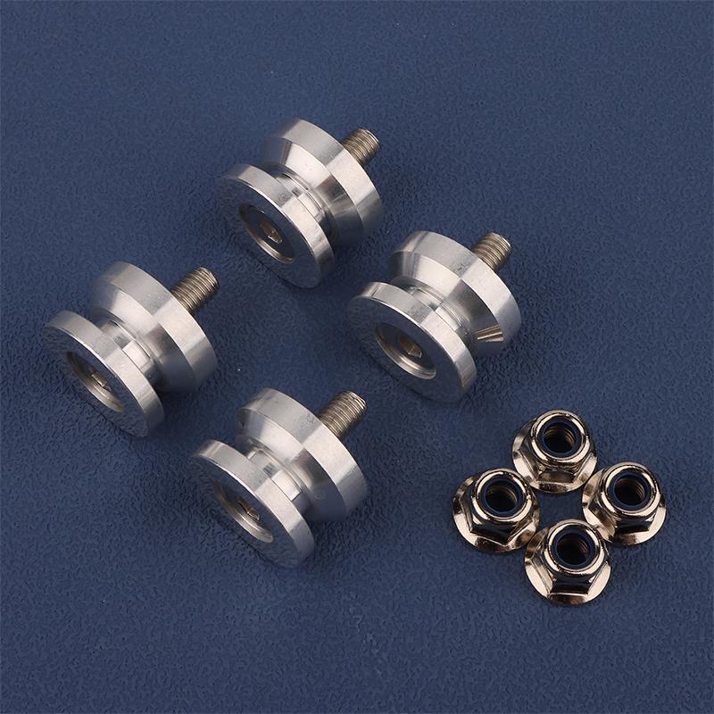 

NEW SALE 4Pcs Motorcycle Top Case Bracket Base Plate Buckle Tail Box Rear Trunk Luggage Case Side Box Bracket Accessories серебряный