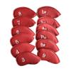 12 Pieces Golf Iron Headcover Set Club Head Cover Anti Scratch Cue Protector with Number