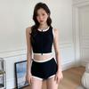 Swimsuit Female Split Conservative Sports Size Chest High Waist Belly Thin Hot Spring Swimsuit