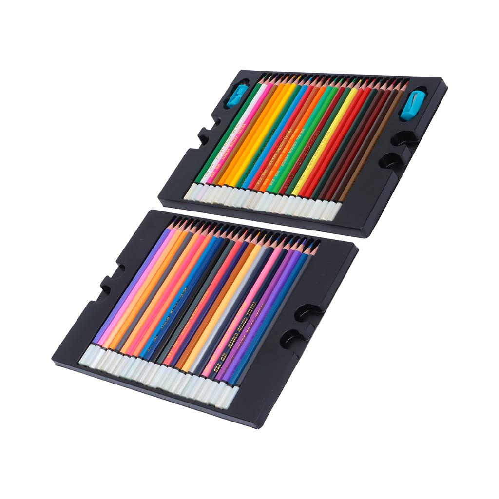 Color Pencil Set Wood Soft Core Hexagonal Oil Pastels Pencils with Boxes For Adult Children