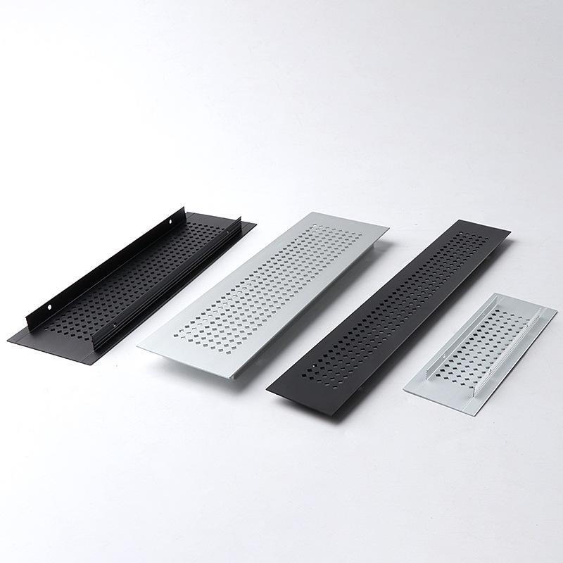Atmungsaktiver Gitterrost aus Aluminiumlegierung für die Belüftung in Schränken und Garderoben