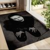 Dark Gothic Portrait Carpet Rug Soft Washable Antislip Home Living Room Sofa Mats Personalized Christmas Rug