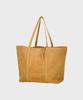 Noirer Suede Shopper Bag (Camel)
