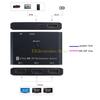 B03C DP1.4 Splitter Adapter  1.4 Select Switcher Box for Triple Screens Setups 8K30hz Video Transmission