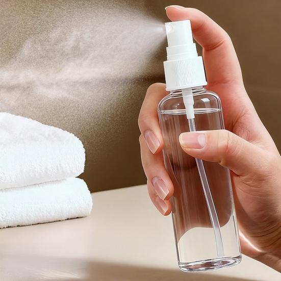 5/10/20Pcs 30/50/100ML Fine Mist Spray Bottle Set Leak-proof Mini Empty Bottle Portable Travel Clear Refillable Spray Bottle Container