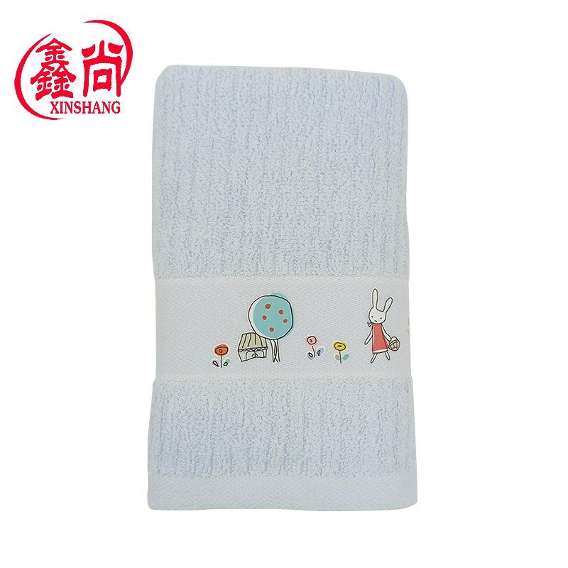 Towel pure cotton face towel cartoon offset printing broken file household face towel supermarket wine daily necessities towel