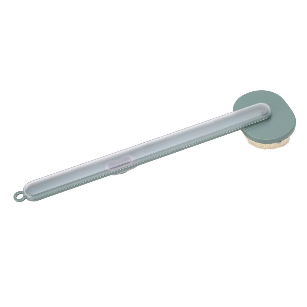 Bath Brush Long Handle Shower Body Scrub Plastic Wash Spray Tool for Women Men Kids