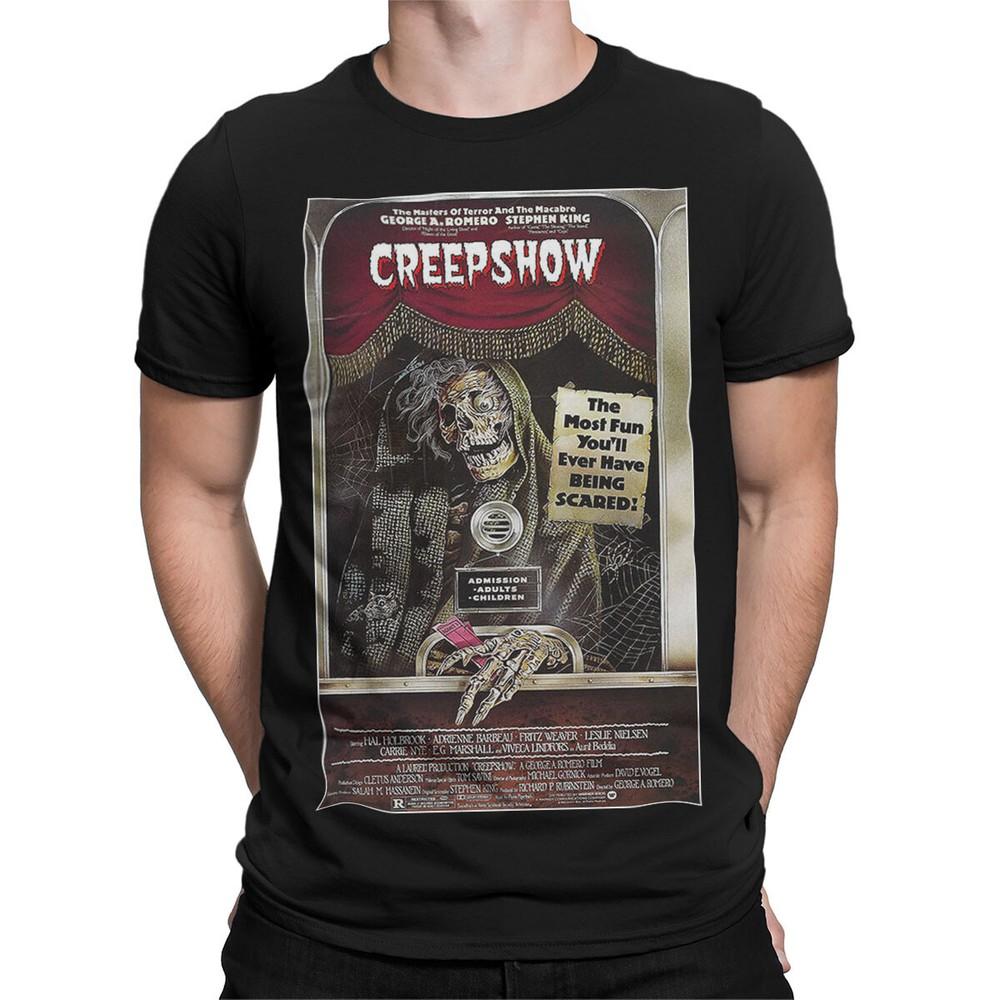

Creepshow Horror Movie Poster George A Romero Stephen King Mens Womens T-Shirt S