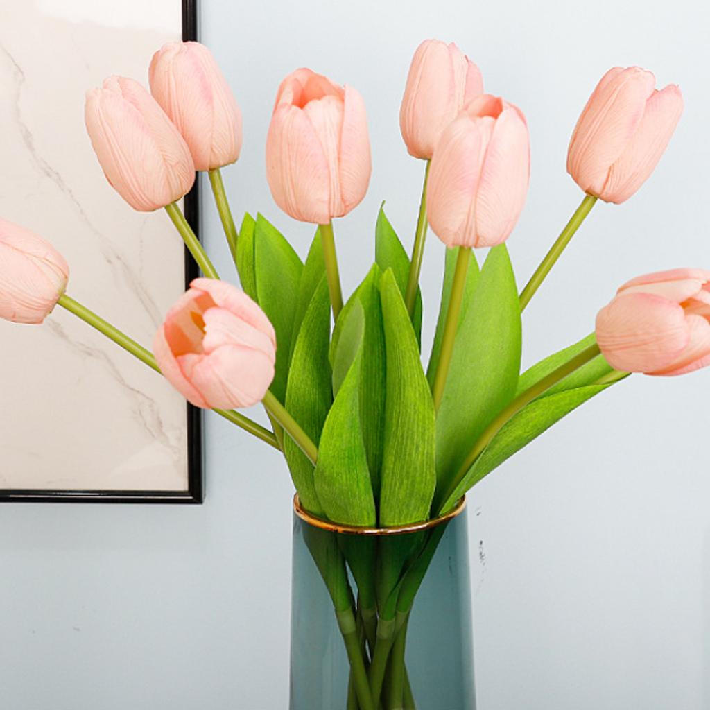 Artificial   Flower Real Touch Fake   for Home Kitchen Wedding Decoration Faux Floral Decor
