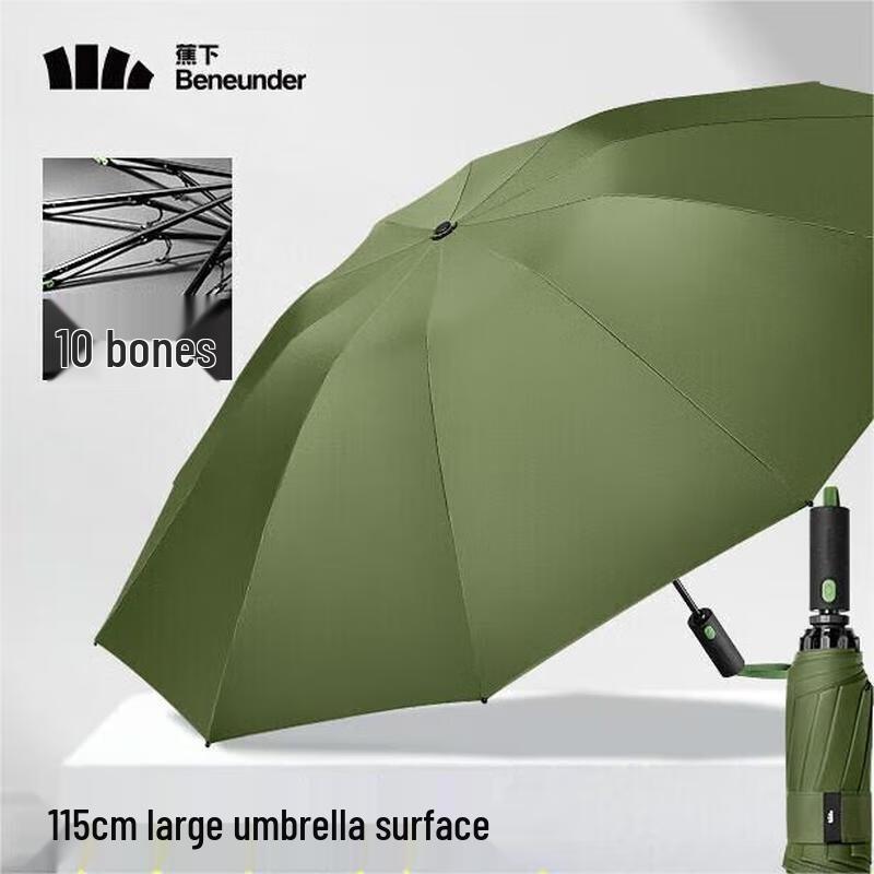 Beneath the Banana 10-Rib Large Folding Umbrella
