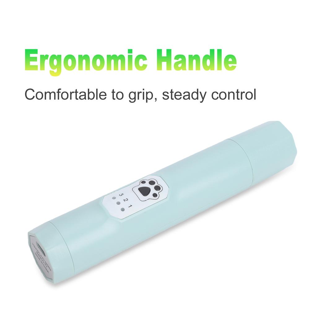 Pet Nail Grinder Electric Dog Nail File 3 Speeds Trimmer Rechargeable Battery Low Noise Emery Bit Grooming Tool for