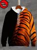 New Fashion Animal Hoodies For Kids Tiger 3D Print Fall Sweatshirt Hoodie Street Casual Sweatshirt Oversized Unisex Clothes