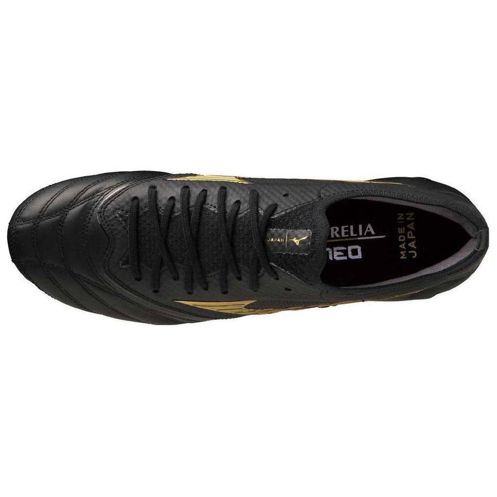 Mizuno Morelia Neo 4 Beta Japan Black Gold Unisex Sneakers P1GA234050