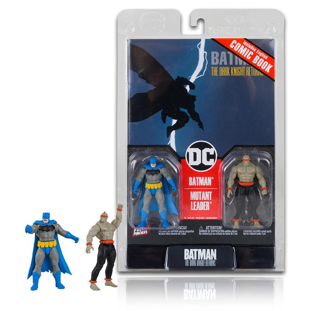 McFarlane Toys - DC Direct Page Punchers Batman & Mutant Leader 3-inch Figure with Comic