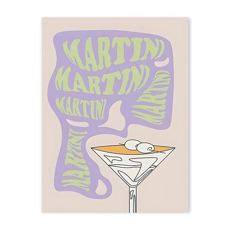 Vintage Art Print Poster Trendy Gallery Wall Eclectic Bohemian Pastel Aesthetic Canvas Painting Bedroom Decorative Wall Art