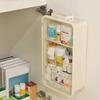 Large Capacity Cosmetic Storage Box Wall Mounted Medicine Storage Box  Over Toilet