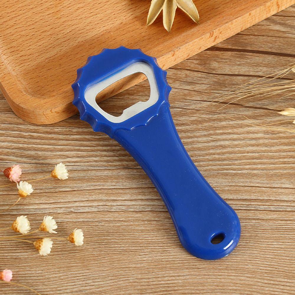 

Универсальная открывалка для крышек Пластиковая открывалка для пива Кухонные гаджеты Скоростная открывалка Дети синий