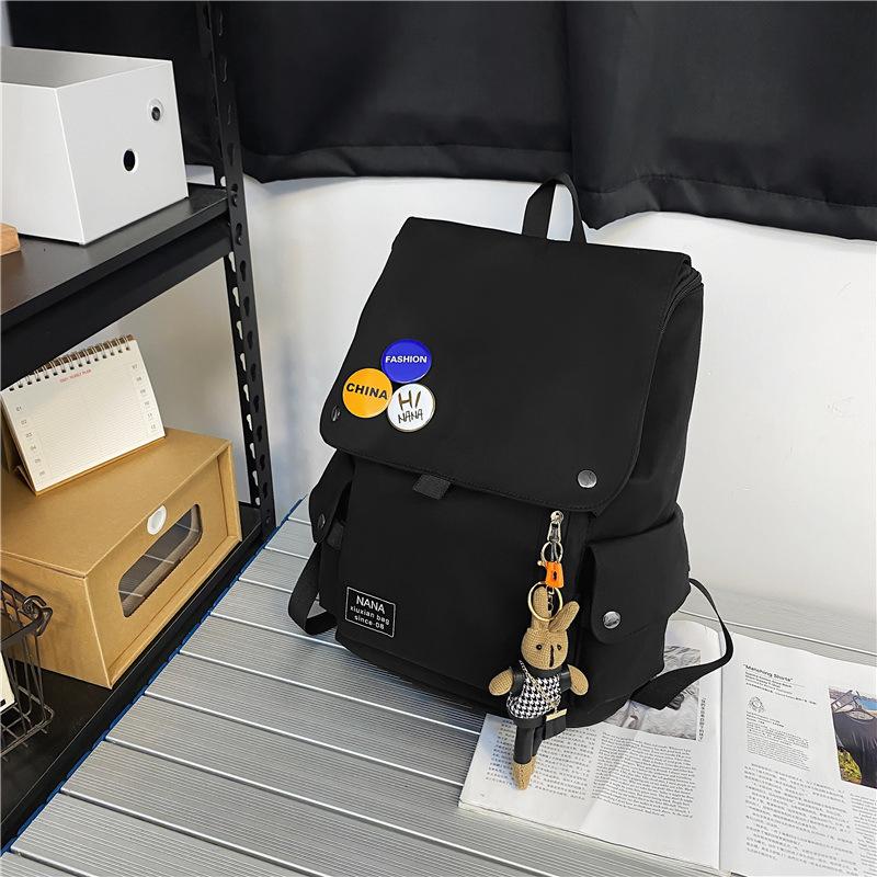 

New Retro Backpack for Junior High School Senior High School and College Students Large Capacity Backpack for Casual Travel