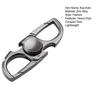 Car Keychain Heavy-Duty Metal Keychain Fidget Spinner with Bottle Opener 3-in-1 Stress Relief Multi-Functional Portable Key Ring Tool