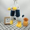 Plush Cute Doll Keychain Pendant Little Seagull Ugly Cute Doll Backpack Pendant Hanging Decoration