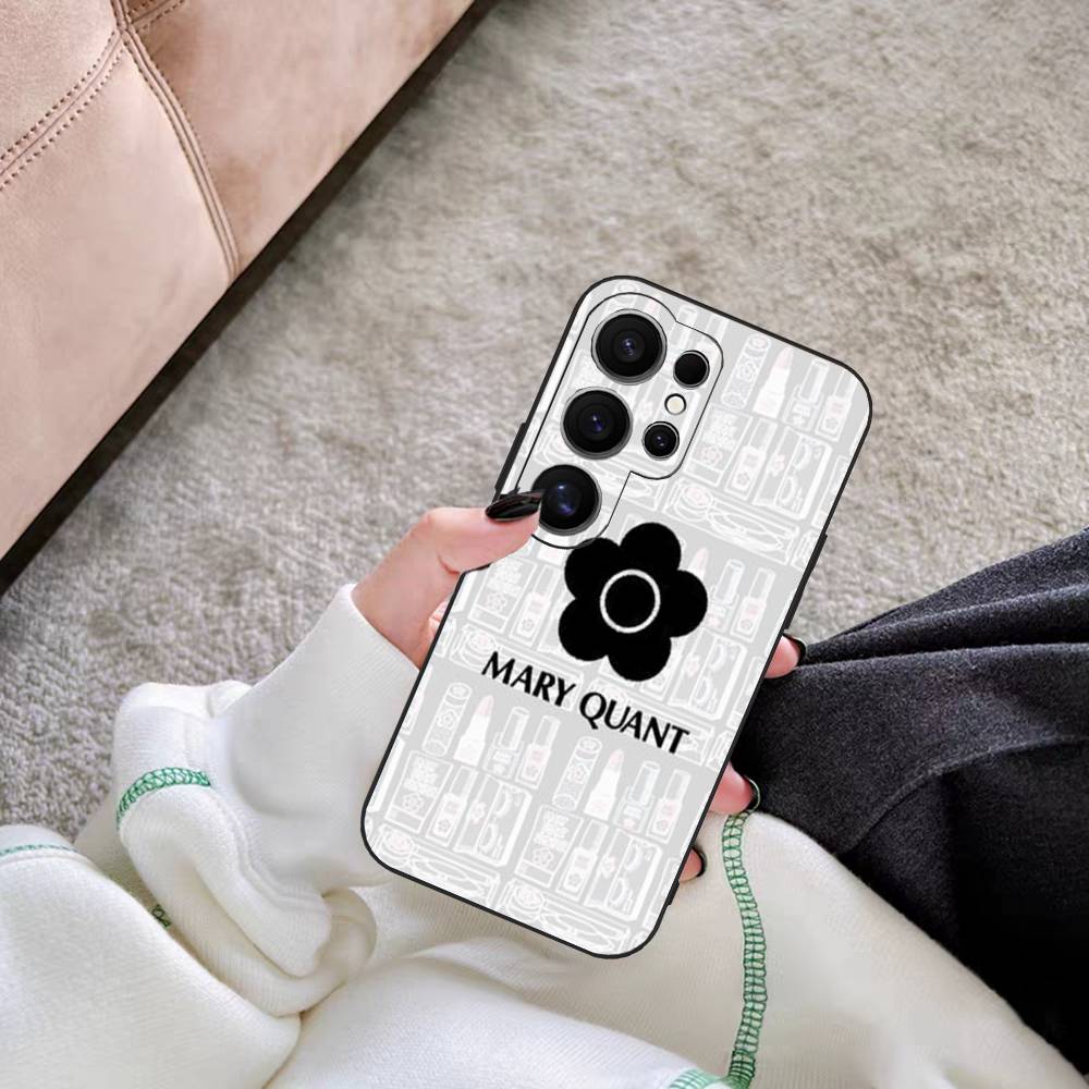 Fashion M-Mary-Q-Quants Phone Case For Samsung S 20 21 22 23 lite plus ultra Clear Mobile Cover Funda