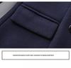 Women's Professional Mid-Length Wool Coat for Winter Workwear