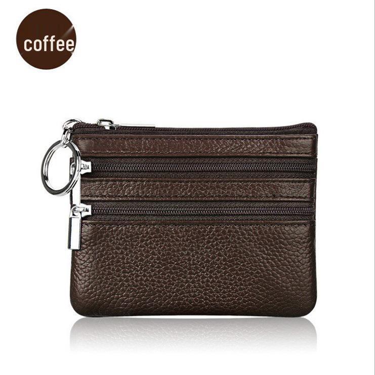 

Корейский стиль кошелек на молнии для монет – Унисекс компактный кошелек кофейный
