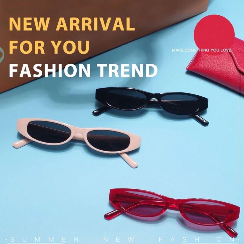 Vintage Uv375 Sunglasses For Women Small Frame Polarized Sun Glasses Fashion Shades Eyewear For Women & Men