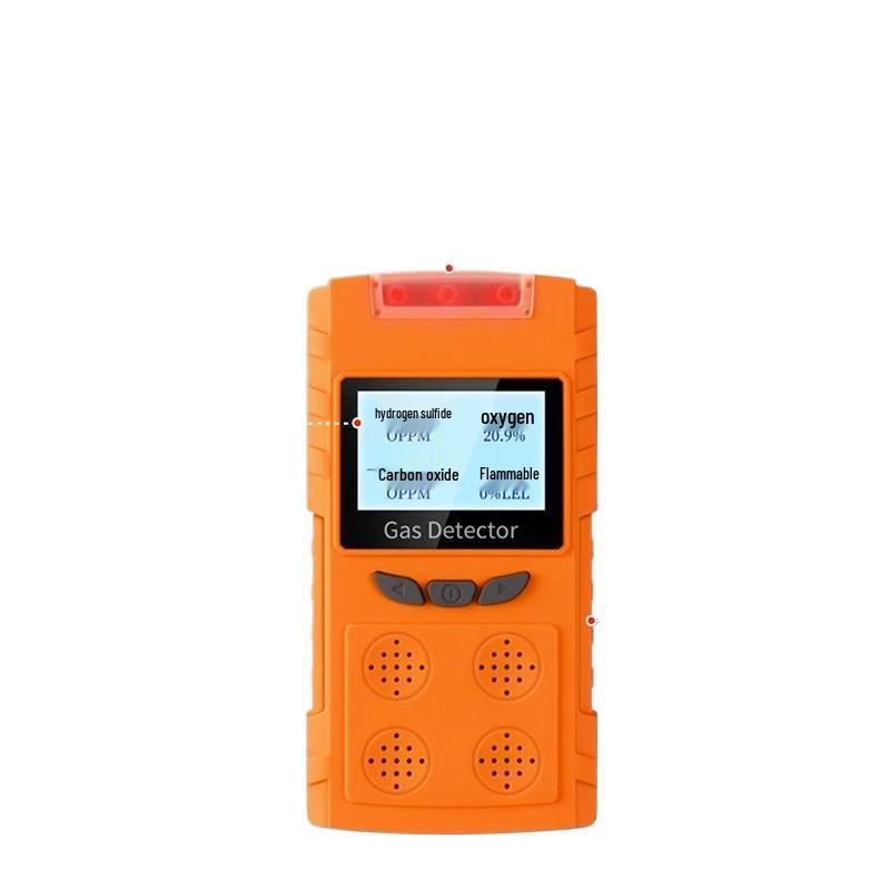 Portable Four-in-One Gas Detector for Confined Spaces (Combustible, Oxygen, Air Monitoring)