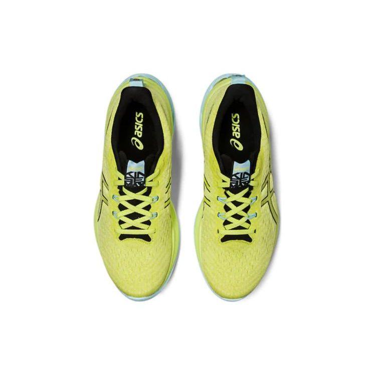 Asics Gel Kinsei Max Glow Gul Dame Sneakers Svart 1012B512-750