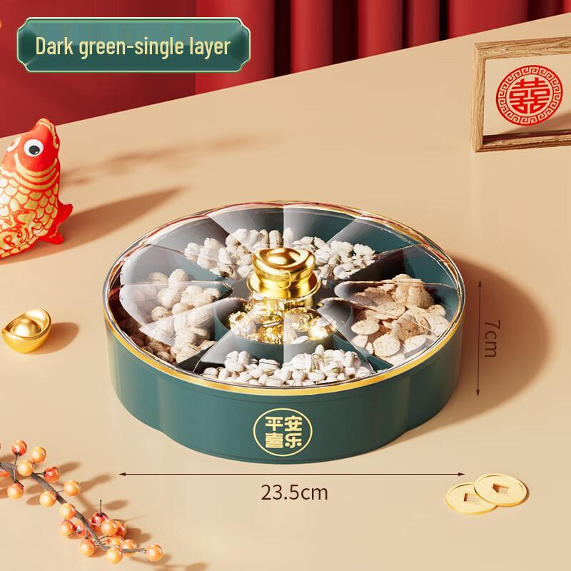 Yuanbao Shape Plastic Snack & Candy Plate