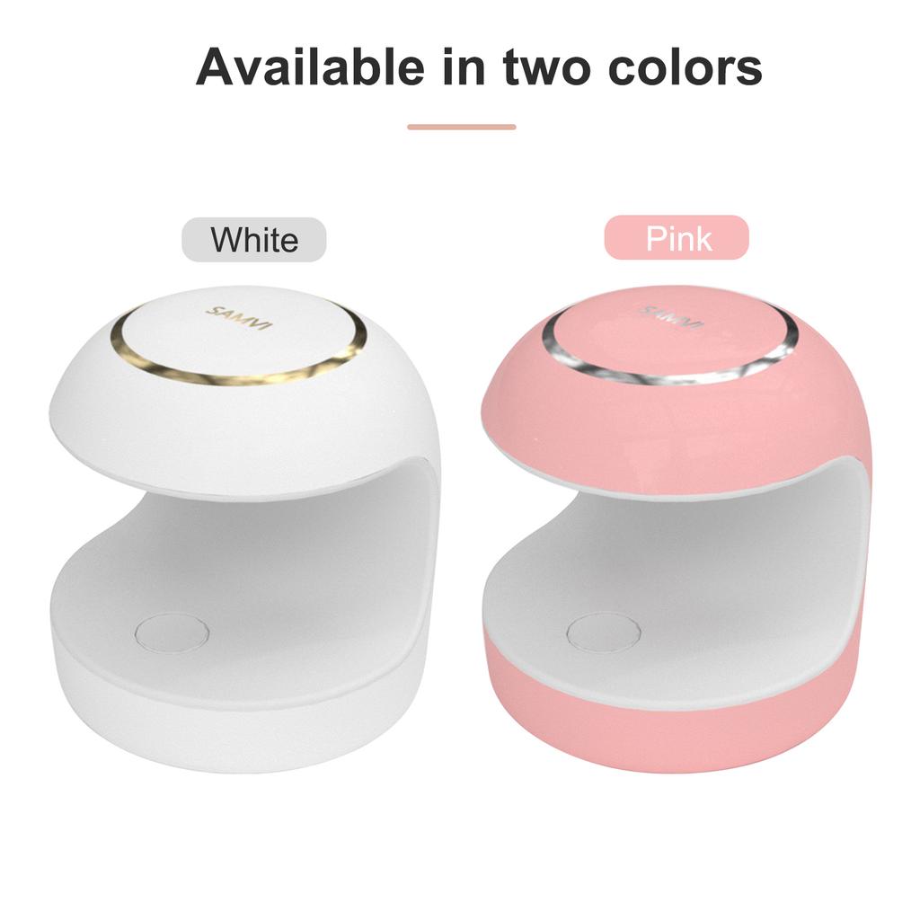 Mini UV LED Nail Lamp Gel Polish Nail Dryer Curing Lamp USB Nail UV Light LED Therapy Light Nail