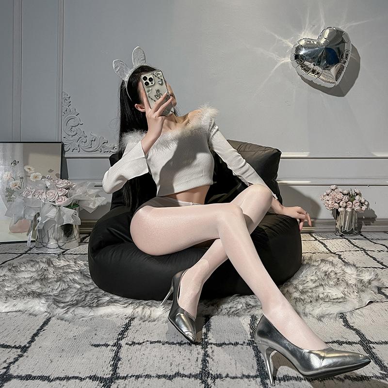 

Глянцеві шкарпетки сексуальна білизна сексуальні панчохи прозорий маслянистий кордовий шовк кінський жир суцільний з відкритим кроком закритим кроком шкарпетки колготки average size [exquisite cardboard pack]