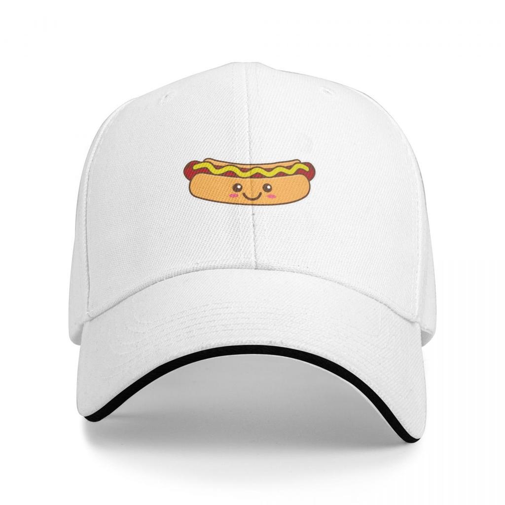 Baseball Caps Hot Dog Squad Cool Hotdog Graphic Female Male Casual Summer Caps