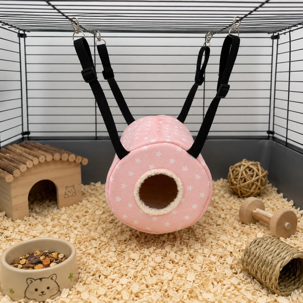 Little Pet Hammock Suspended Comfortable Breathable Lizard Crawling Pet Shelter Anti-Biting Protection Durable Pet Supplies
