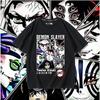 Demon Slayer: Kimetsu No Yaiba Cosplay Anime T-Shirt Tee Undershirt Cotton
