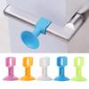 2 pezzi Nessuna collisione di pugni in silicone Porta Aspirazione Bagno Porta Tocca Gomma Fermaporta Maniglia Porta Bagno Multifunzionale Ponte Rotto Finestra Aspirazione