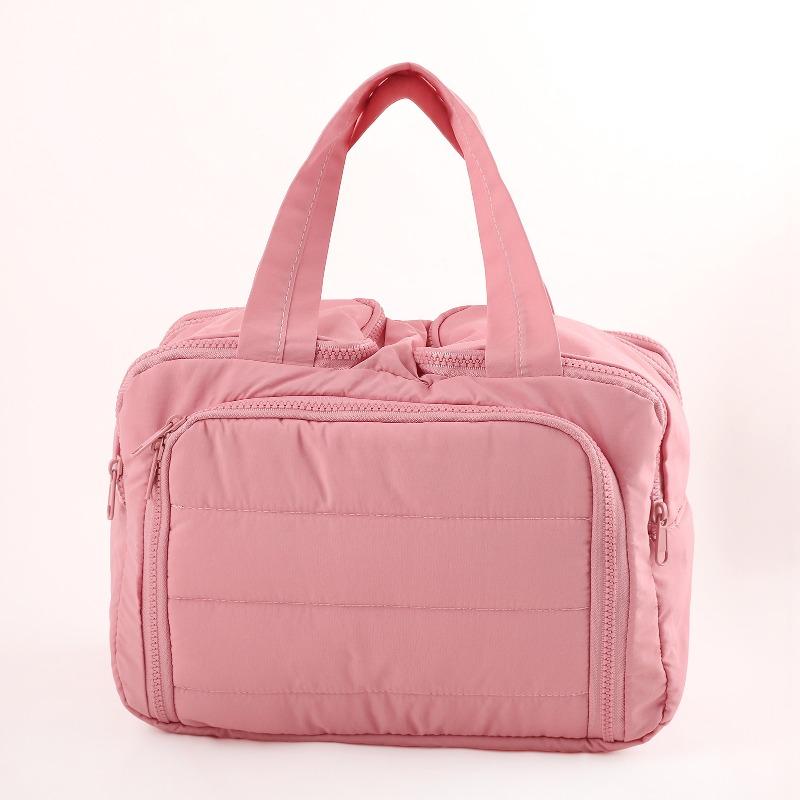 1pcs Large Capacity Makeup Bag Portable Outdoor Travel Toiletry Storage Pouch Multifunctional Cosmetic Organizer