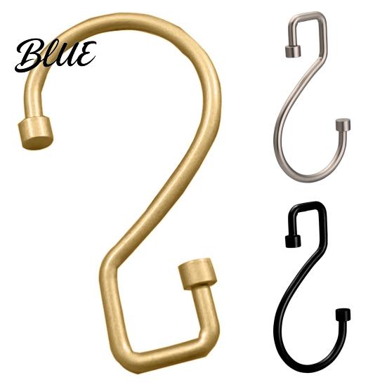 Stylish Curtain Hook Hooks for Space-Saving Space-saving Installation Adjustable 2Pcs Easy S-Shaped Hanging Home Bathroom