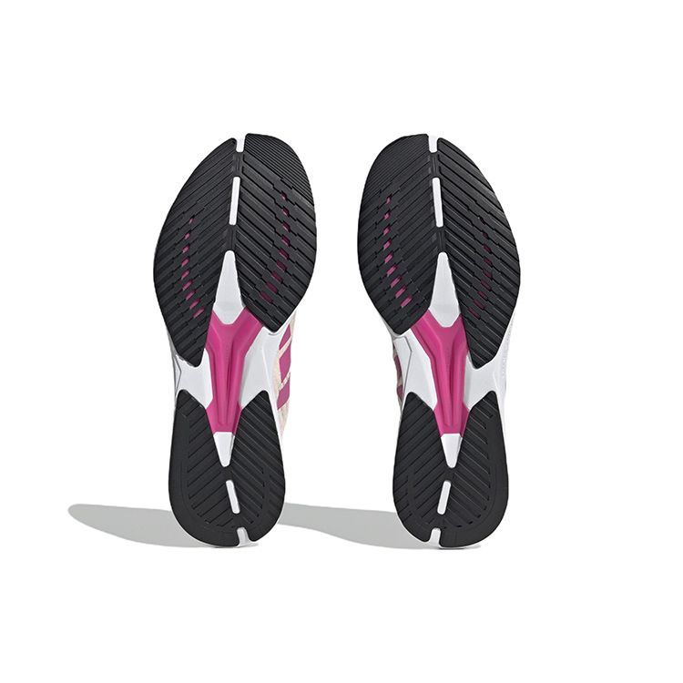 Adidas Adizero Rc 5 Comfortable Trendy Fabric Non-Slip Wear-Resistant Lightweight Low-Top Running Shoes Men Sneakers Pink HQ3678